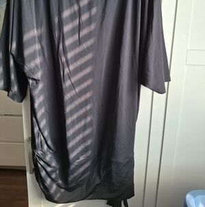 Michael Kors Charcoal Swim Cover Up